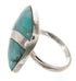Turquoise Southwest Silver Ring Size 4-3/4 MW63732