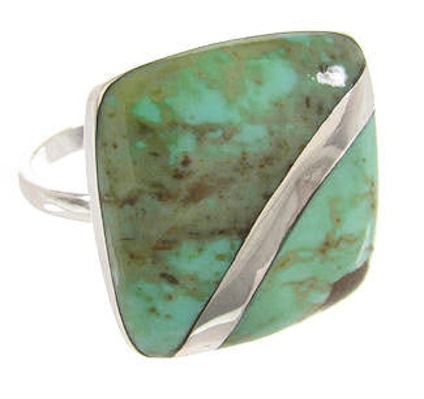 Southwest Turquoise Jewelry Ring Size 6-3/4 MW637578