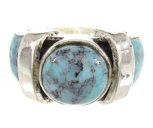 Southwestern Jewelry Turquoise Ring Size 8-1/4 BW62750