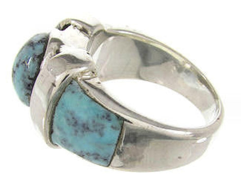 Southwestern Jewelry Turquoise Ring Size 8-1/4 BW62750