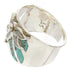 Turquoise Opal Silver Southwest Ring Size 6-1/4 IS60625