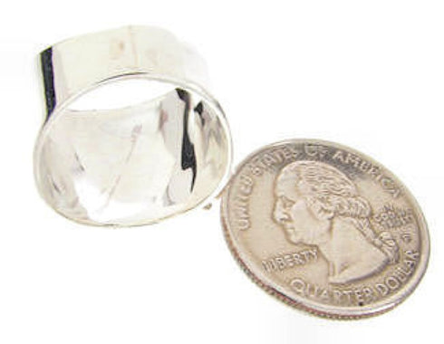 Southwest Opal Turquoise And Silver Ring Size 4-1/2 IS60639