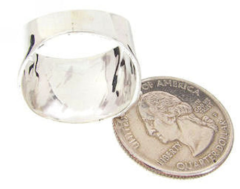 Turquoise Floral Silver Ring Opal Inlay Jewelry Size 5-3/4 IS60695