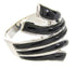 Onyx Inlay Jewelry Southwestern Ring Size 6-1/2 PX36396