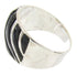 Onyx Southwest Jewelry Sterling Silver Ring Size 4-3/4 YS61564