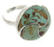 Turquoise Silver Southwest Jewelry Ring Size 5-1/2 YS63396