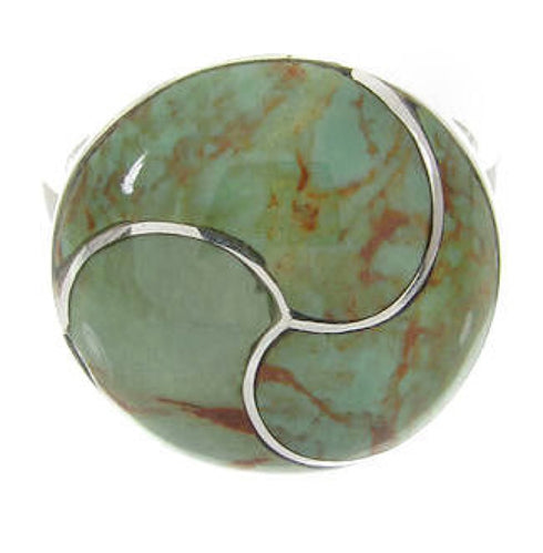 Turquoise Sterling Silver Southwest Jewelry Ring Size 5-1/4 YS63439