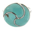 Turquoise Sterling Silver Southwest Ring Size 7-1/2 YS63468