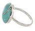 Turquoise Sterling Silver Southwest Ring Size 7-1/2 YS63468