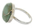Southwest Silver And Turquoise Ring Size 4-3/4 YS63498