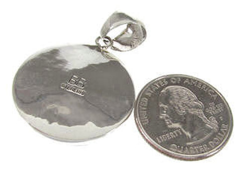 Multicolor Silver Native American Village Design Pendant YS63122