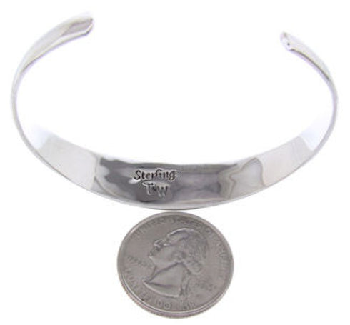 Silver Multicolor Native American Village Design Cuff Bracelet YS66683