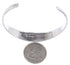 Silver Multicolor Native American Village Design Cuff Bracelet YS66683