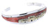 Silver Multicolor Native American Design Cuff Bracelet YS66679