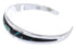 Multicolor Silver Native American Village Design Cuff Bracelet YS66673