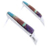 Southwestern Sterling Silver Multicolor Earrings PS63334