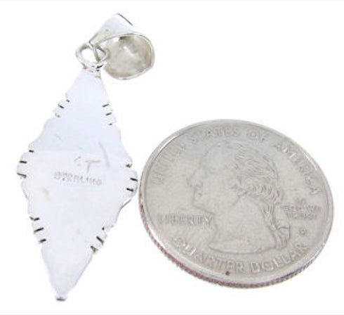 Sterling Silver Jewelry Turquoise Pendant JW66359