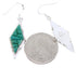 Turquoise Sterling Silver Hook Earrings JW66459