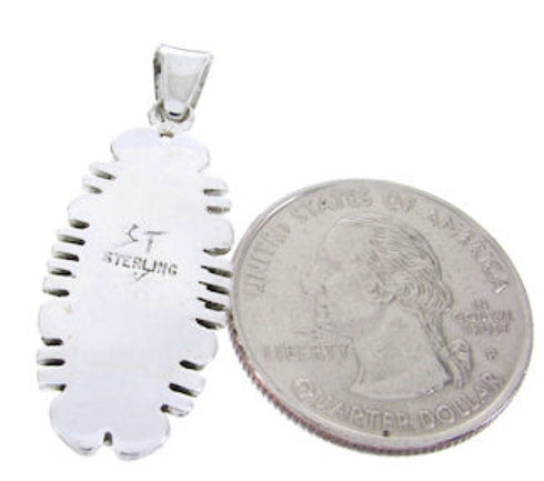 Multicolor Native American Village Design Jewelry Pendant YS67085