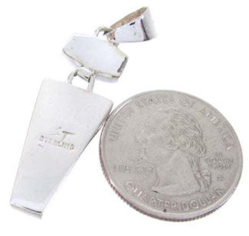 Multicolor Native American Design Silver Jewelry Pendant YS67099