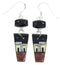 Sterling Silver Multicolor Native American Design Earrings YS67100