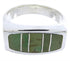 Silver Southwest Turquoise Ring Size 5 IS68242