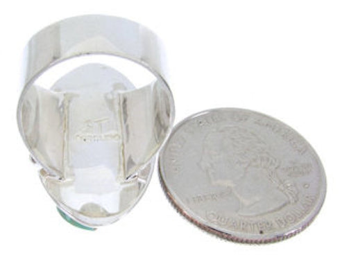 Turquoise Inlay Ring Size 6-3/4 YS68838