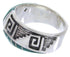 Turquoise Inlay Southwest Ring Size 6-1/2 BW68254