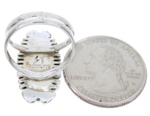 Native American Design Multicolor Jewelry Ring Size 7-1/4 YS68086