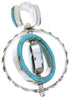 Southwest Reversible Multicolor Pendant Jewelry BW67800