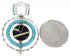 Southwest Reversible Multicolor Pendant Jewelry BW67800