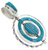 Multicolor Southwest Jewelry Reversible Pendant BW67802
