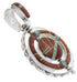 Multicolor Southwestern Reversible Pendant BW67806