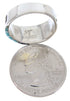 Southwestern Multicolor And Silver Jewelry Ring Size 7-1/4 YS68223