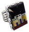 Multicolor Jewelry Native American Design Ring Size 6-1/4 YS69126