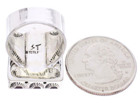 Multicolor Jewelry Native American Design Ring Size 6-1/4 YS69126