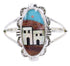 Multicolor Native American Design Jewelry Ring Size 5-1/4 YS69150