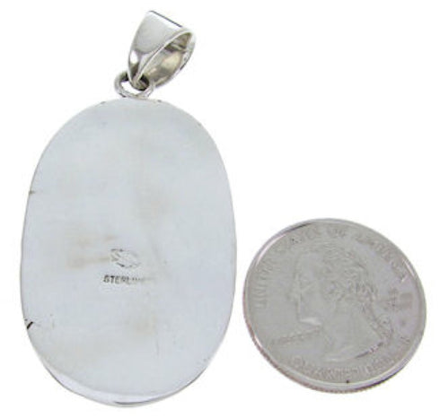 Multicolor Jewelry Native American Village Design Pendant YS69937