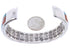 Sterling Silver And Multicolor Inlay Cuff Bracelet BW70435