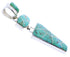Southwest Turquoise Inlay Slide Pendant BW70952