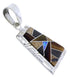 Sterling Silver Jewelry Multicolor Slide Pendant YS70939