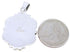 Southwest Silver Multicolor Inlay Pendant DW71524