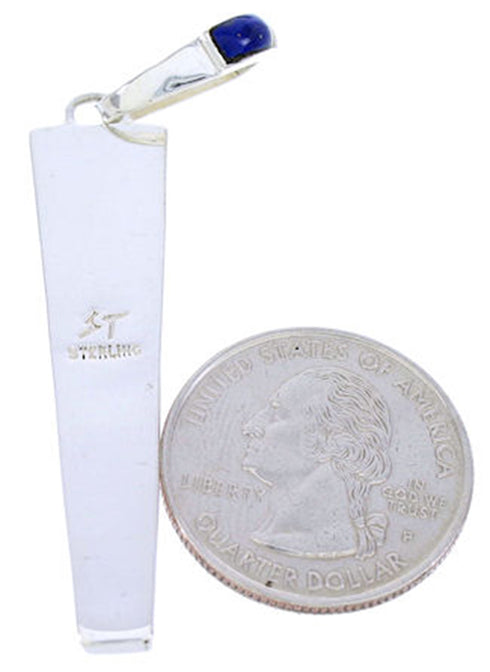 Multicolor Inlay Pendant Silver Jewelry DW71724