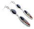 Multicolor Sterling Silver Native American Design Earrings YS71388
