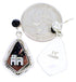 Multicolor Silver Native American Design Jewelry Earrings YS71396