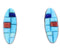 Southwest Silver Jewelry Turquoise Multicolor Earrings AW71337
