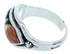 Southwest Multicolor Sterling Silver Jewelry Ring Size 8-1/2 YS72341