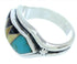Southwest Jewelry Multicolor Ring Size 7-1/2 YS72396