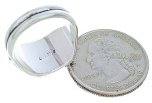 Southwest Jewelry Multicolor Ring Size 7-1/2 YS72396