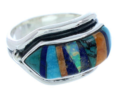 Multicolor Southwest Jewelry Ring Size 5-1/2 YS72420